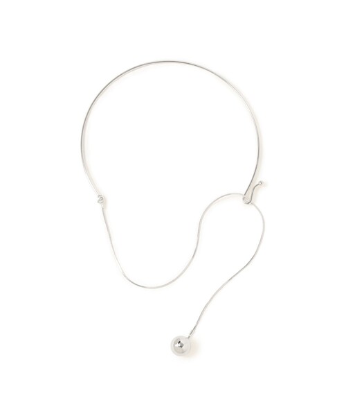 Ray BEAMS(レイビームス)の「Chalulu / チェーン&ボール ネックレス(ネックレス・レディース・ゴールド/シルバー・ONE SIZE)」の1枚目の写真