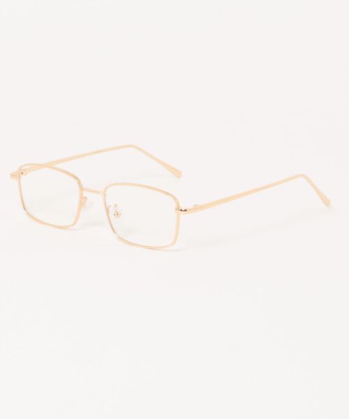Revo.(レボ)の「SQUARE COLOR LENS SUNGLASSES / メタルフレーム スクエアシェイプ サングラス カラーレンズ クリアレンズ(サングラス・レディース・ライトベージュ/シルバー/ライトグレー/ゴールド・FREE)」の4枚目の写真