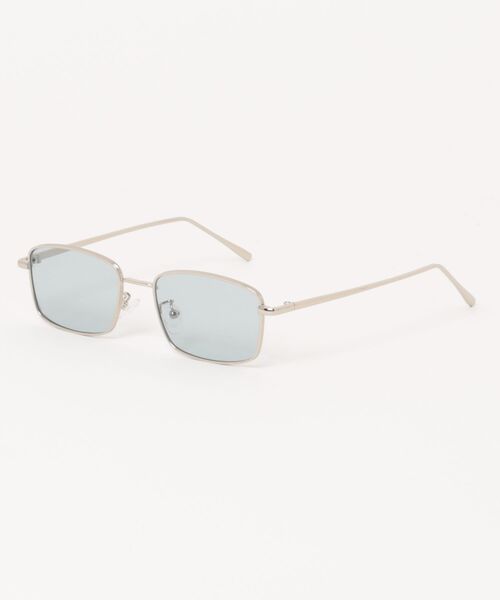 Revo.(レボ)の「SQUARE COLOR LENS SUNGLASSES / メタルフレーム スクエアシェイプ サングラス カラーレンズ クリアレンズ(サングラス・レディース・ライトベージュ/シルバー/ライトグレー/ゴールド・FREE)」の1枚目の写真