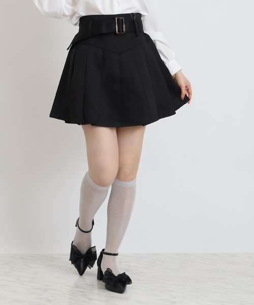 ASTORIA ODIER（アストリアオディール）の「切替プリーツスカパン（その他パンツ・レディース・ベージュ/アイボリー/ブラック・MEDIUM）」の13枚目の写真