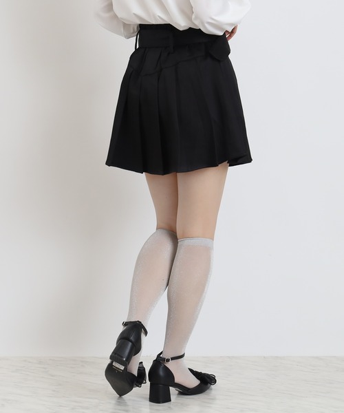 ASTORIA ODIER（アストリアオディール）の「切替プリーツスカパン（その他パンツ・レディース・ベージュ/アイボリー/ブラック・MEDIUM）」の15枚目の写真