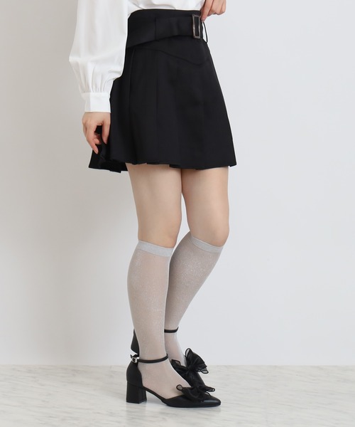 ASTORIA ODIER（アストリアオディール）の「切替プリーツスカパン（その他パンツ・レディース・ベージュ/アイボリー/ブラック・MEDIUM）」の16枚目の写真