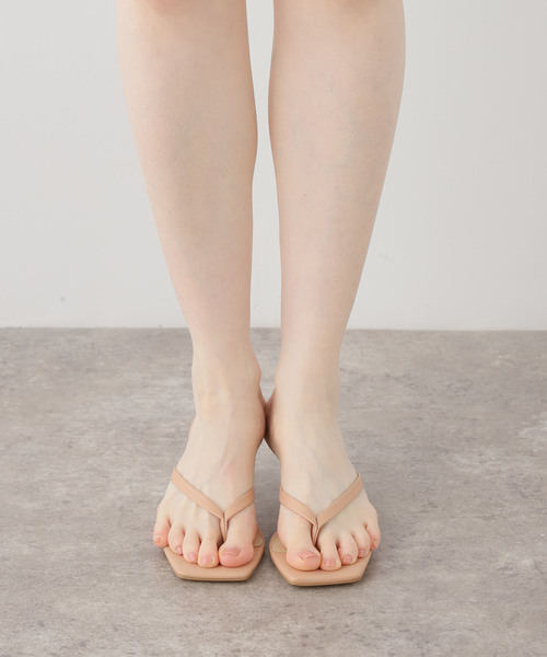 Mollini（モリーニ）の「【Mollini/モリーニ】tongs heel sandal（サンダル・レディース・ブラック/ブラウン/ベージュ・35/39/38/37/36）」の9枚目の写真