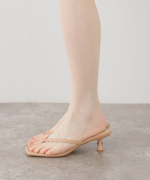 Mollini（モリーニ）の「【Mollini/モリーニ】tongs heel sandal（サンダル・レディース・ブラック/ブラウン/ベージュ・35/39/38/37/36）」の10枚目の写真