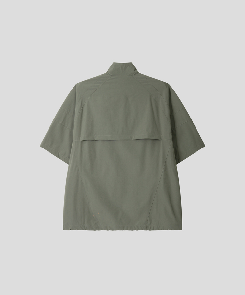 美品Random Golf Club / RGC ハーフジップ半袖アノラックXS ハーフジップ半袖アノラック [セージグリーン]（Tシャツ/カットソー