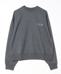 anuke（アンヌーク）の「Embroidery Logo Sweat（Tシャツ/カットソー）」
