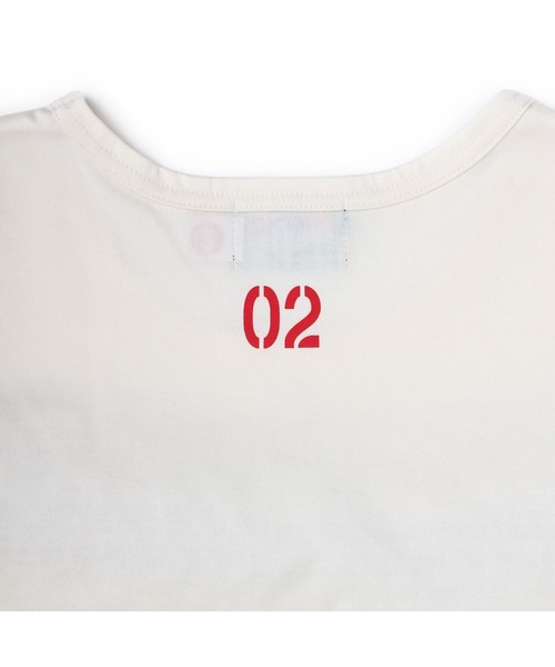 RADIO EVA(ラヂオエヴァ)の「RADIO EVA A327 EVANGELION Sleeveless Cutsew(Tシャツ/カットソー・レディース・グレー/オフホワイト/ブラック・FREE)」の7枚目の写真
