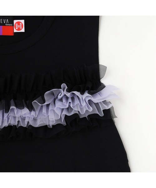 RADIO EVA(ラヂオエヴァ)の「RADIO EVA A327 EVANGELION Sleeveless Cutsew(Tシャツ/カットソー・レディース・グレー/オフホワイト/ブラック・FREE)」の13枚目の写真