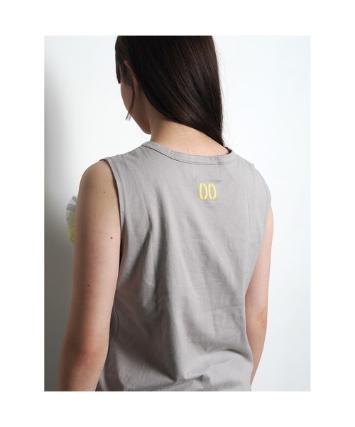 RADIO EVA(ラヂオエヴァ)の「RADIO EVA A327 EVANGELION Sleeveless Cutsew(Tシャツ/カットソー・レディース・グレー/オフホワイト/ブラック・FREE)」の15枚目の写真