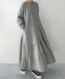 ティアードロングワンピース