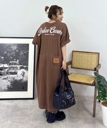 RODEO CROWNS WIDE BOWL（ロデオクラウンズワイドボウル）の「ハーフスリーブステッチワンピース（ワンピース）」