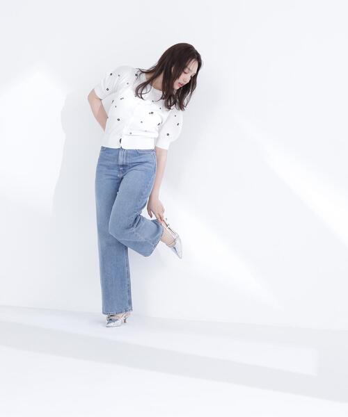 NATURAL BEAUTY BASIC(ナチュラルビューティーベーシック)の「◇フラワービーズカーディガン(カーディガン/ボレロ・レディース・ホワイト系その他/ベージュ系その他/ブラック系その他・FREE)」の14枚目の写真