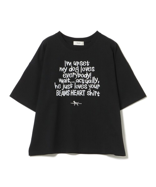 BEAMS HEART(ビームスハート)の「【EXCLUSIVE】Labrador Retriever / レター ロゴ Tシャツ(Tシャツ/カットソー・レディース・オフホワイト/ブラック・FREE)」の14枚目の写真