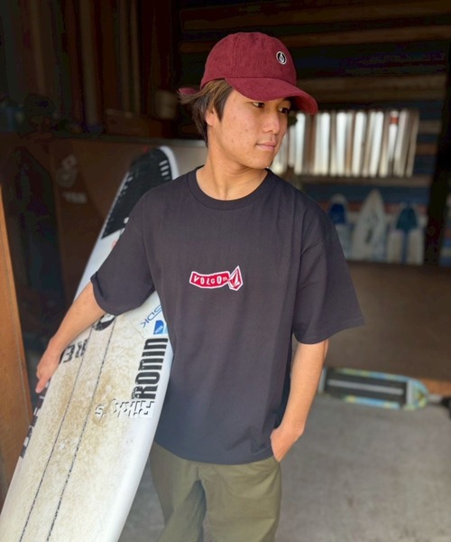 VOLCOM(ボルコム)の「VOLCOM メンズ PISTOL WP SS TEE Tシャツ 【2026年春夏モデル】(Tシャツ/カットソー・メンズ・ブラック/ホワイト/ライトグレー/グリーン系その他・MEDIUM/LARGE/X-LARGE/SMALL)」の10枚目の写真