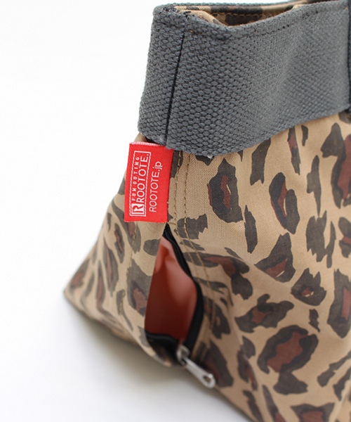 ROOTOTE（ルートート）の「【ROOTOTE×CIAOPANICTYPY】 コラボDELI（トートバッグ ）（トートバッグ・レディース・ブラウン/カーキ・ONE SIZE）」の7枚目の写真