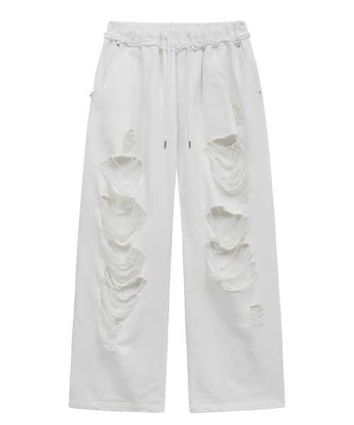 Midnight Move(ミッドナイトムーブ)の「dg england pants (white)(スウェットパンツ・レディース・その他・FREE)」の2枚目の写真