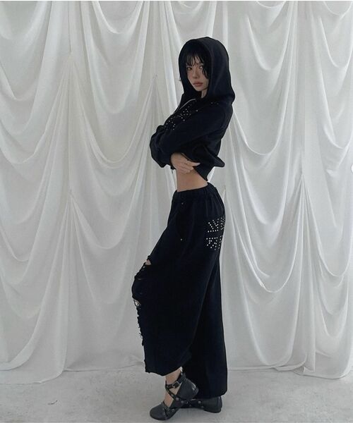 Midnight Move(ミッドナイトムーブ)の「dg england pants (white)(スウェットパンツ・レディース・その他・FREE)」の5枚目の写真