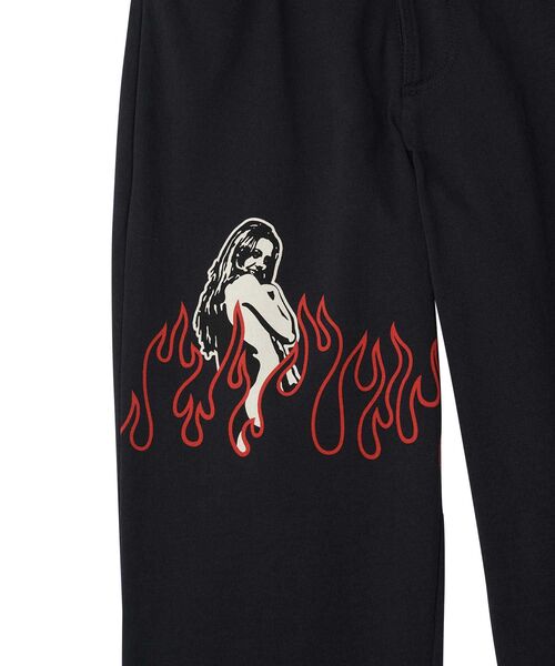 HYSTERIC GLAMOUR（ヒステリックグラマー）の「SUPER HYS 5ポケットパンツ（その他パンツ・レディース・ブラック/ネイビー/トップグレー・FREE）」の4枚目の写真