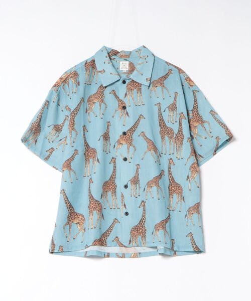 JUGLANS(ユグランス)の「【Revo.】アニマルパターン SS シャツ(シャツ/ブラウス・メンズ・B/C/D/E/A・M/L)」の3枚目の写真