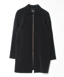 ブランド古着】HANAE MORI｜ハナエモリのステンカラーコート（ブラック