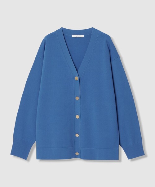 ANAYI(アナイ)の「レーヨンポリエステルストレッチロングカーディガン(カーディガン/ボレロ・レディース・ネイビー/ブルー/ホワイト・38)」の17枚目の写真