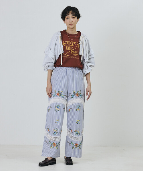 Freada(フリーダ)の「Freada/フリーダ ヴィンテージライク Used Essence PRINT TEE(Tシャツ/カットソー・レディース・オフホワイト/ブラック/ホワイト/ワインレッド・ONE SIZE)」の20枚目の写真