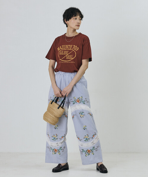 Freada(フリーダ)の「Freada/フリーダ ヴィンテージライク Used Essence PRINT TEE(Tシャツ/カットソー・レディース・オフホワイト/ブラック/ホワイト/ワインレッド・ONE SIZE)」の17枚目の写真