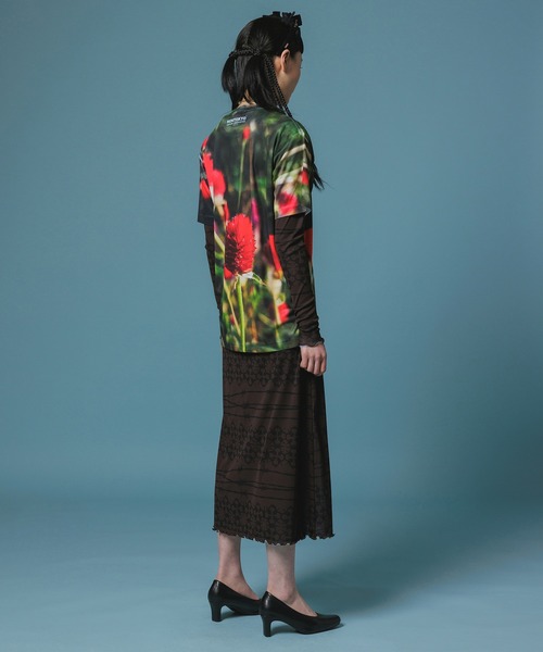 NON TOKYO（ノントーキョー）の「DIRECT PRINT T-SHIRT（Tシャツ/カットソー・レディース・レッド系/グリーン系・1/2/3）」の4枚目の写真