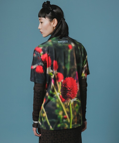 NON TOKYO（ノントーキョー）の「DIRECT PRINT T-SHIRT（Tシャツ/カットソー・レディース・レッド系/グリーン系・1/2/3）」の5枚目の写真