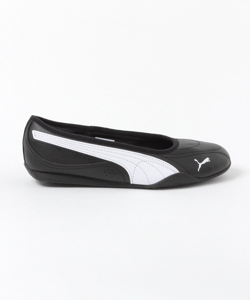 Heather（ヘザー）の「【PUMA/プーマ】キャッチソレイユバレリーナ　588639（バレエシューズ・レディース・アイボリー/ピンク系その他/ブラック・M/L）」の5枚目の写真