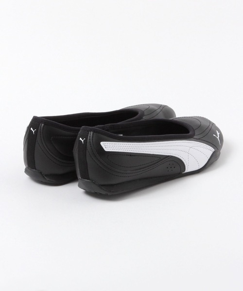 Heather（ヘザー）の「【PUMA/プーマ】キャッチソレイユバレリーナ　588639（バレエシューズ・レディース・アイボリー/ピンク系その他/ブラック・M/L）」の6枚目の写真