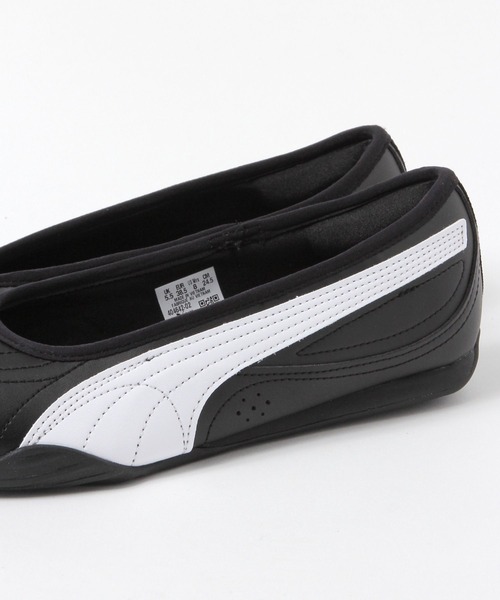 Heather（ヘザー）の「【PUMA/プーマ】キャッチソレイユバレリーナ　588639（バレエシューズ・レディース・アイボリー/ピンク系その他/ブラック・M/L）」の9枚目の写真