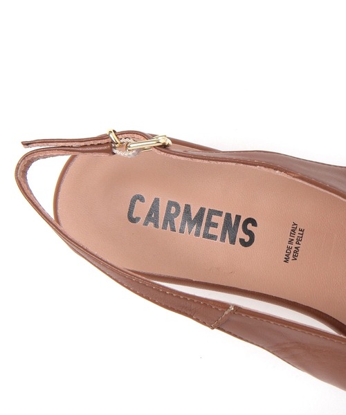 BABYLONE(バビロン)の「【CARMENS 】オープントゥサンダル(サンダル・レディース・ブラウン/ライトブルー・37/38)」の10枚目の写真