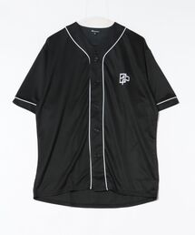 BAYBLO | (SA) ロゴ 刺繍 半袖 ベースボールシャツ(シャツ/ブラウス)