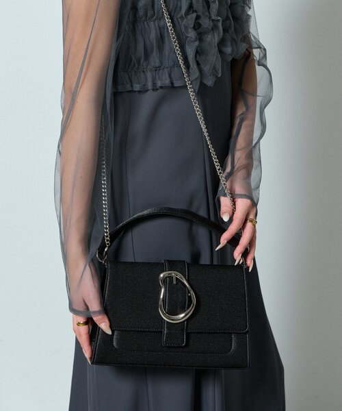 goocy（グーシー）の「【オケージョン】モチーフバッグ（トートバッグ・レディース・ブラック/ベージュ・FREE）」の8枚目の写真