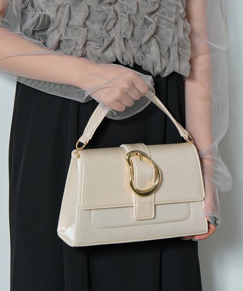 goocy（グーシー）の「【オケージョン】モチーフバッグ（トートバッグ・レディース・ブラック/ベージュ・FREE）」の9枚目の写真