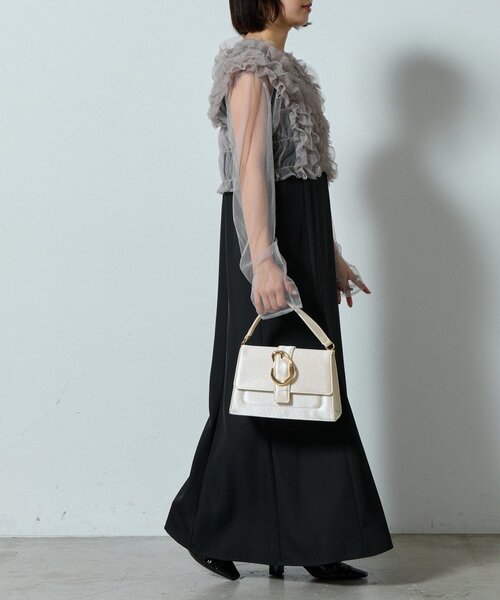 goocy（グーシー）の「【オケージョン】モチーフバッグ（トートバッグ・レディース・ブラック/ベージュ・FREE）」の12枚目の写真