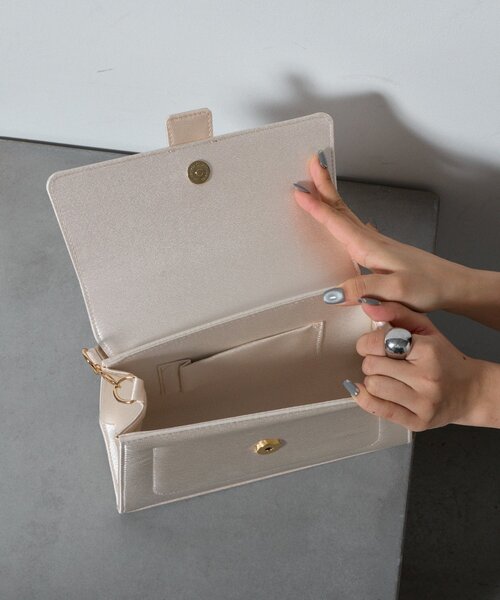 goocy（グーシー）の「【オケージョン】モチーフバッグ（トートバッグ・レディース・ブラック/ベージュ・FREE）」の14枚目の写真