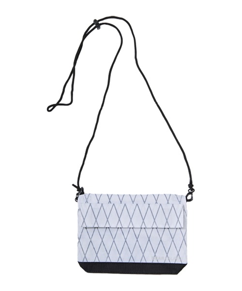 ムラサキスポーツ（ムラサキスポーツ）の「DEAR LAUREL/ディアローレル ショルダーバック サコッシュ DLA6S05013（ショルダーバッグ・メンズ・ホワイト/ブラック/イエロー・ONE）」の7枚目の写真