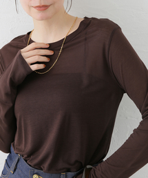 BASERANGE（ベースレンジ）の「【BASERANGE/ベースレンジ】LONG SLEEVE TEE ロングスリーブTシャツ（Tシャツ/カットソー）」