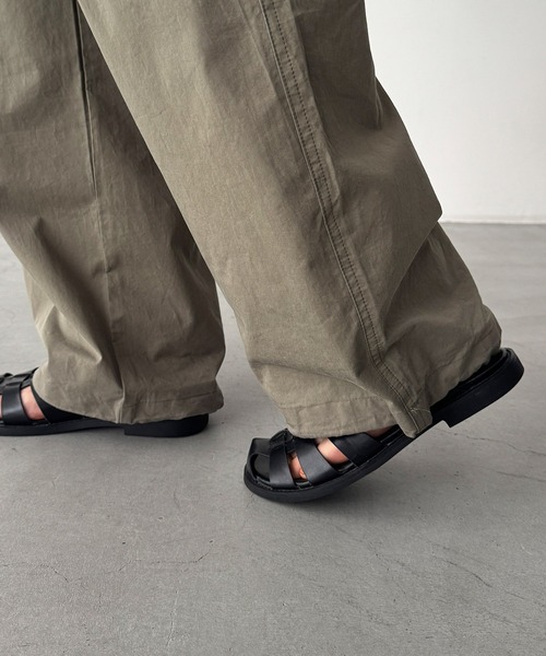 CANAL JEAN(キャナルジーン)の「COIN コットンカーゴイージーパンツ(その他パンツ・レディース・アイボリー/カーキ/チャコールグレー・ONE SIZE)」の16枚目の写真