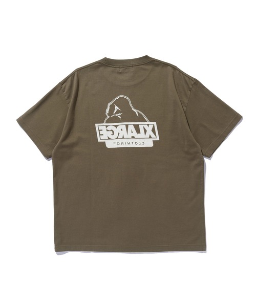 XLARGE（エクストララージ）の「BACKSIDE OG S/S TEE（Tシャツ/カットソー・メンズ・ブラック/ブラウン/ネイビー・XXL/XL/L/M/S）」の12枚目の写真