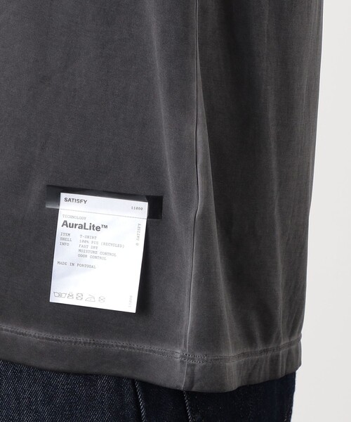 SATISFY(サティスファイ)の「SATISFY AuraLite T-Shirt Tシャツ(Tシャツ/カットソー・メンズ・ブラック・M/L)」の8枚目の写真
