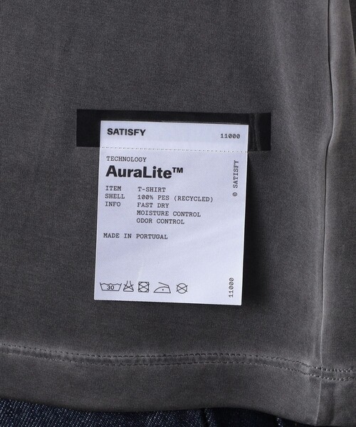 SATISFY(サティスファイ)の「SATISFY AuraLite T-Shirt Tシャツ(Tシャツ/カットソー・メンズ・ブラック・M/L)」の9枚目の写真