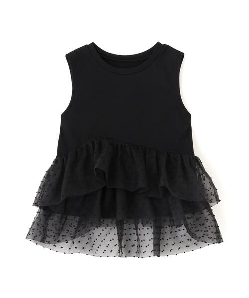 PROPORTION BODY DRESSING(プロポーションボディドレッシング)の「<E>ドットチュールカットソー / 1216267500(Tシャツ/カットソー・レディース・ブラック/ホワイト・FREE)」の13枚目の写真