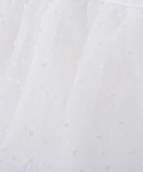 PROPORTION BODY DRESSING(プロポーションボディドレッシング)の「<E>ドットチュールカットソー / 1216267500(Tシャツ/カットソー・レディース・ブラック/ホワイト・FREE)」の5枚目の写真