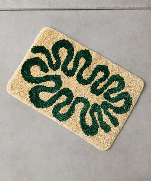 SAHIR(サヒール)の「【SAHIR サヒール】Floor mat フロアマット(ラグ/マット・レディース・ブルー/アイボリー・0)」の14枚目の写真