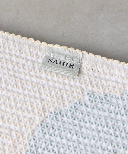 SAHIR(サヒール)の「【SAHIR サヒール】Floor mat フロアマット(ラグ/マット・レディース・ブルー/アイボリー・0)」の17枚目の写真