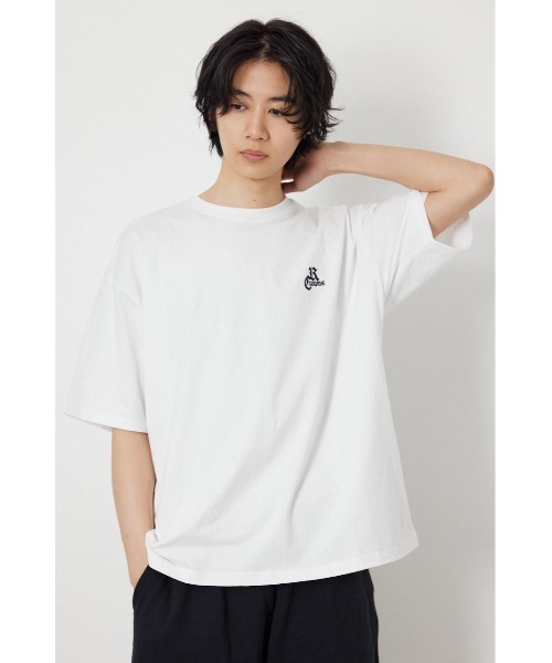 RODEO CROWNS WIDE BOWL(ロデオクラウンズワイドボウル)の「Blackletter Tシャツ(Tシャツ/カットソー・メンズ・ターコイズブルー系1/ブラック/ホワイト・LARGE/MEDIUM)」の2枚目の写真