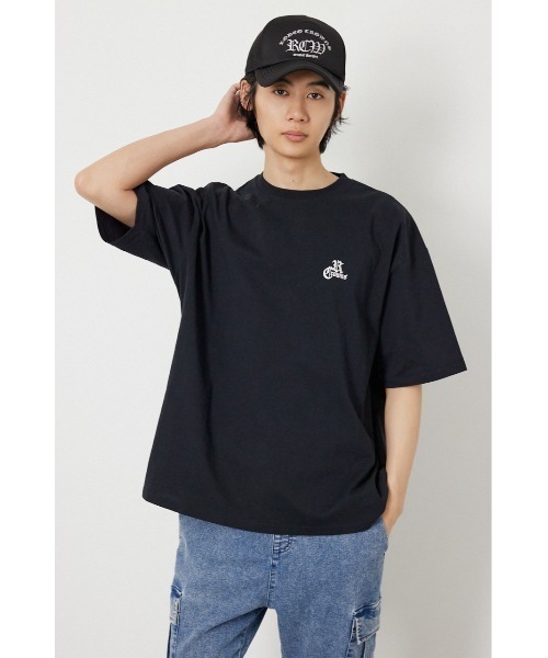 RODEO CROWNS WIDE BOWL(ロデオクラウンズワイドボウル)の「Blackletter Tシャツ(Tシャツ/カットソー・メンズ・ターコイズブルー系1/ブラック/ホワイト・LARGE/MEDIUM)」の17枚目の写真